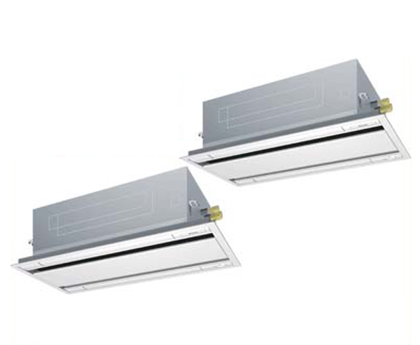 “新商品”天井埋込カセット形（天カセ）ダブルフロータイプ【6馬力】