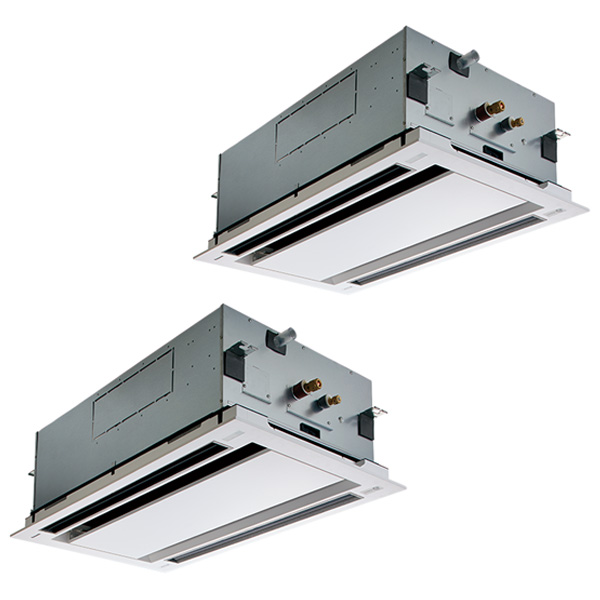 “新商品”天井埋込カセット形（天カセ）ダブルフロータイプ【8馬力】